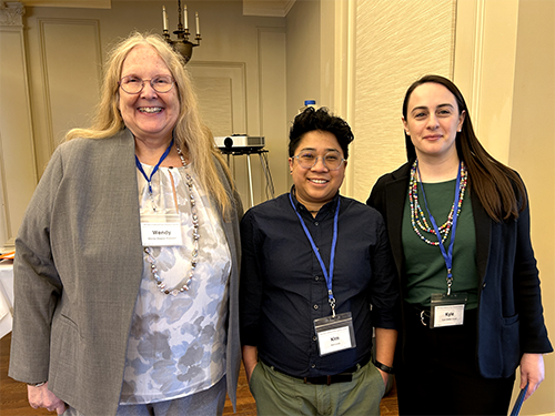Wendy Wagner Robeson, Kimberly Lucas, and Kyle DeMeo Cook