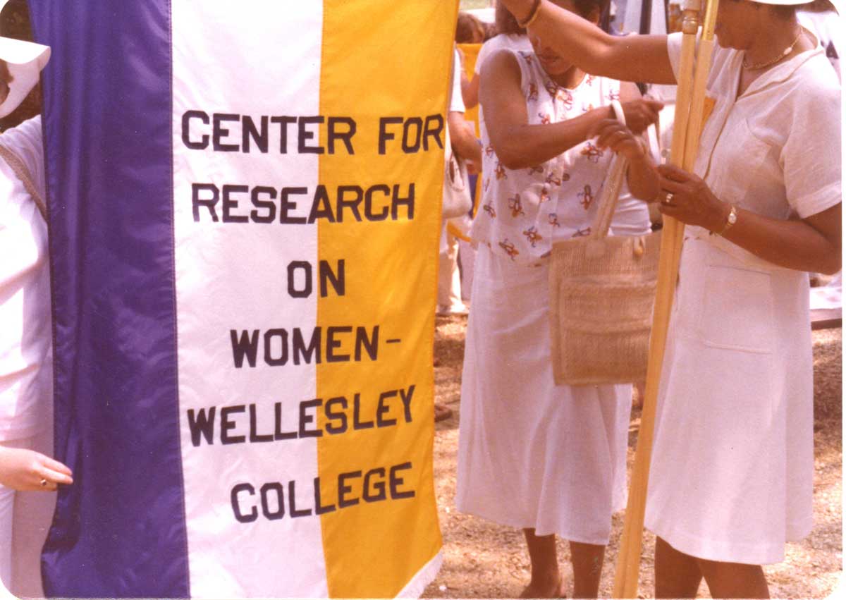 A banner displayed at the 1978 March for the Equal Rights Amendment in Washington, D.C.