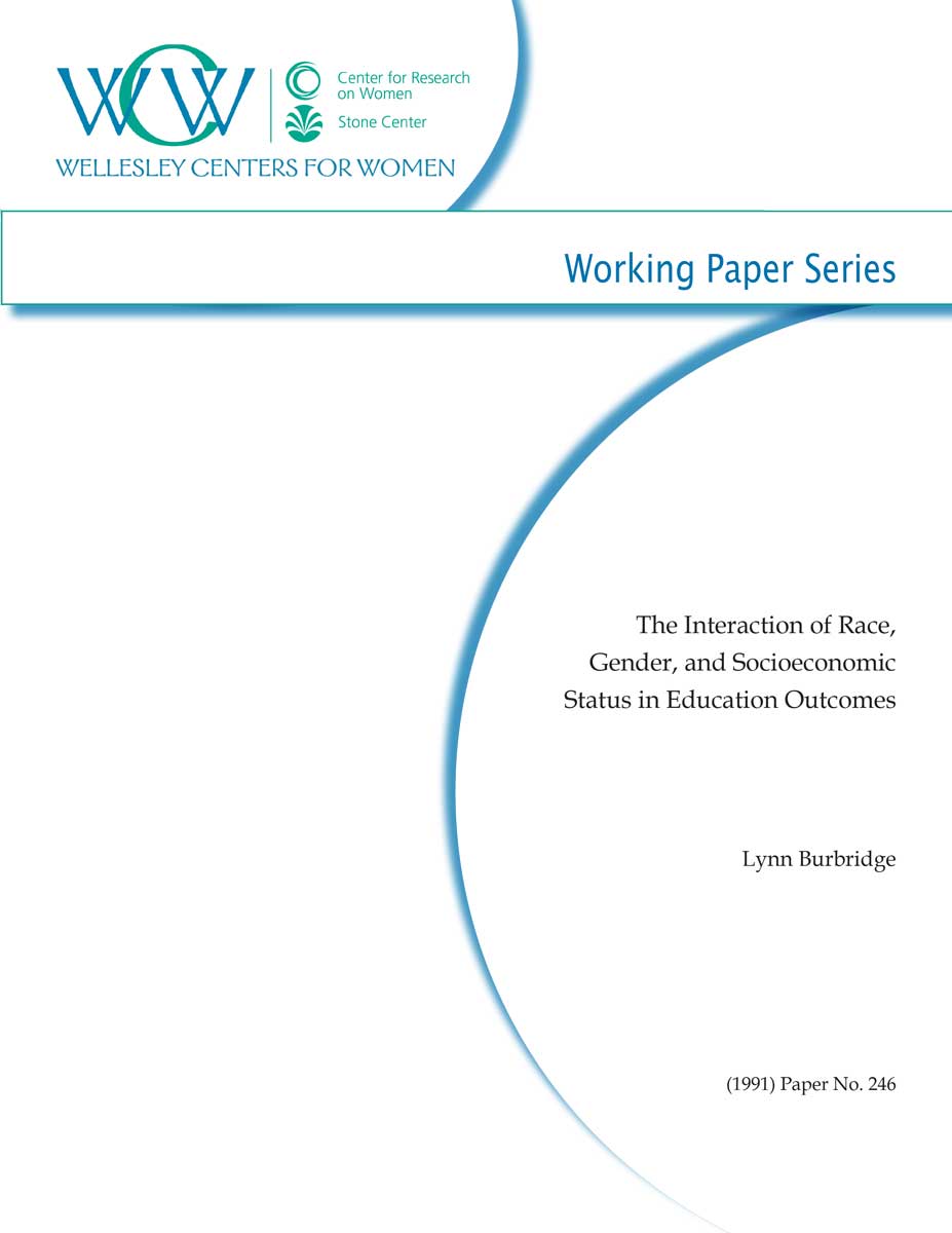 Burbridge working paper series